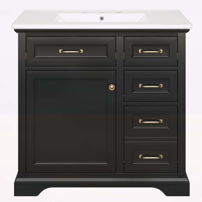 Sophisticated Bathroom Vanity with Advanced Features for Optimal Functionality