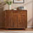 Classic solid wood storage shoe cabinet