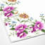 Tapis en polyamide tissé à la machine Elver en ivoire / vert / rose-612931735