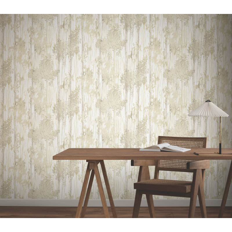 Papier peint Aspen Grove, Beige