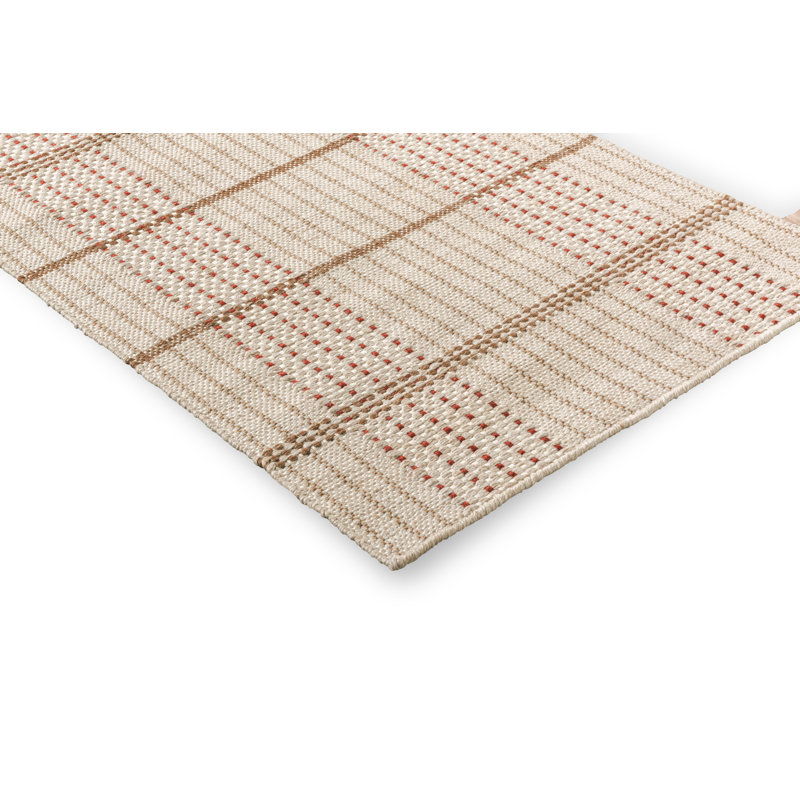 Stitch Flatweave Striped Area Rug, Runner 2'4" x 9'10"