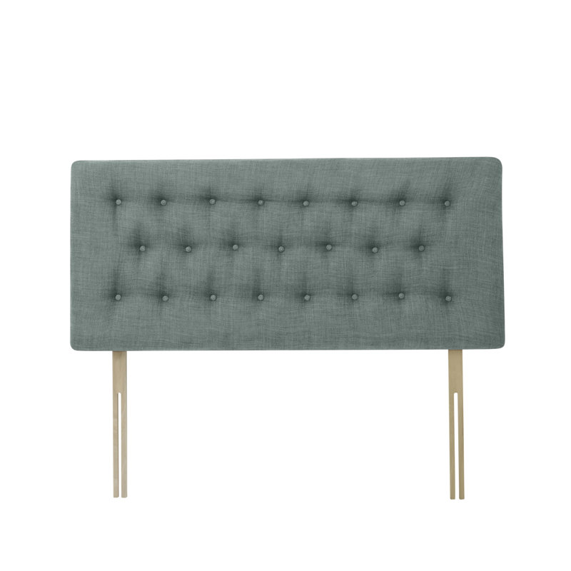 Anais Upholstered Headboard, Kingsize (5') , Duck Egg