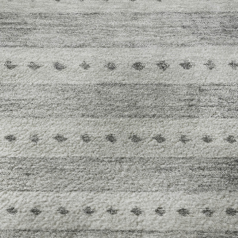 Premium Machine Washable Mayfield Border Rug, Rectangle 2'6" x 3'10"