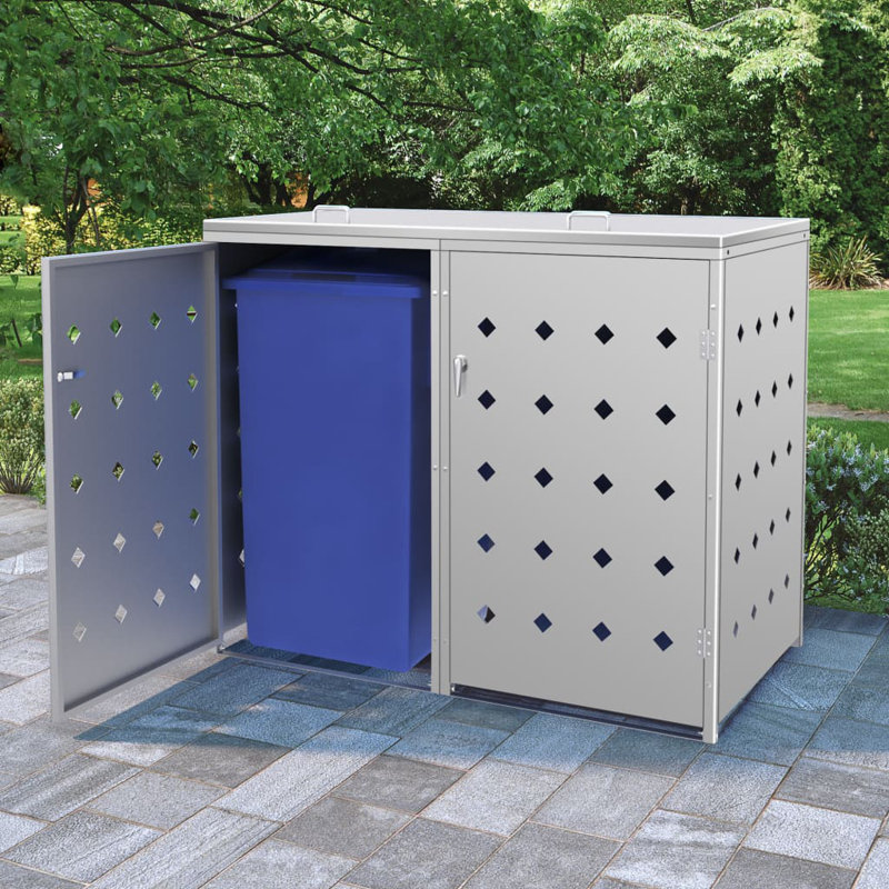 Satomi Metal Double Bin Store
