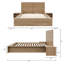 Ensemble de chambre à coucher 4 pièces Fraiture-531634019-531634029