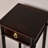 Solid wood frame drawer round foot landing