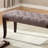 Solid Wood Upholstered Tufted Bench-459411015