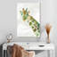 Girafe aux couleurs d'Afrique