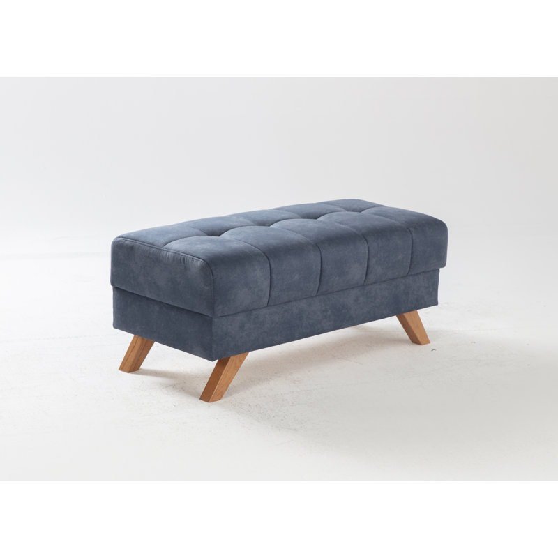 Eleada Microfiber / Microsuede Upholstered Storage Bench