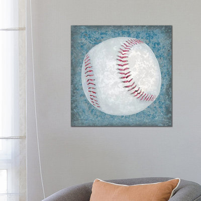 Grunge Sporting III 1 Piece Wrapped Canvas Wall Art