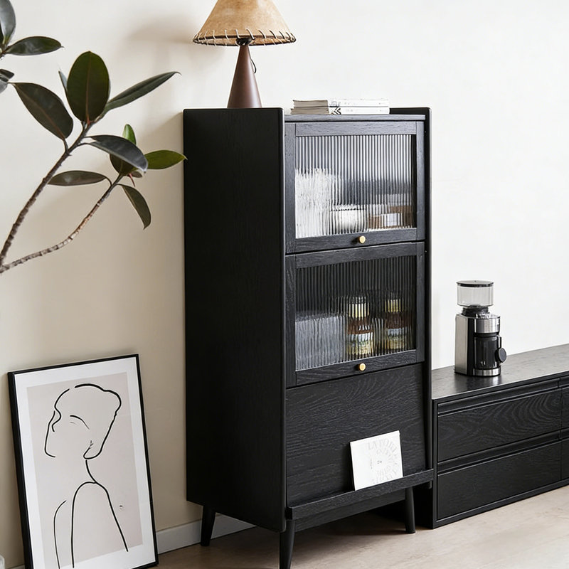 Armoire d'appoint noire
