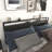 Bed Frame with Storage Headboard-737221595