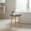 Davina Round Lipped Accent Side Table-2137834832
