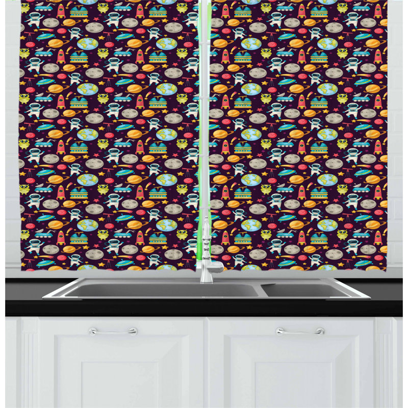Tailored Kitchen Curtain
