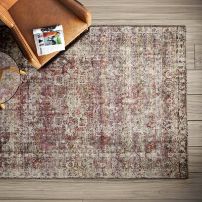 Wool Abstract Indoor Rug