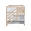 Lit simple avec tiroir et tablette d'escalier-1679618082