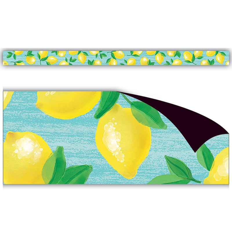 Bordure magnétique zeste de citron