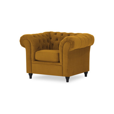Upholstered Chesterfield Chair