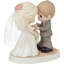 Figurine de mariage Precious Moments mariés et mariés 5,51 pouces