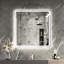 Miroir de salle de bain 36 po x 36 po avec lumières à DEL - brouillard mural, cuivre à intensité variable de 5 mm - argent pour une décoration magnifique