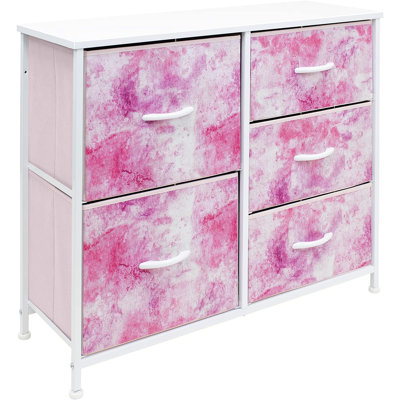 Commode 5 tiroirs l 33,5 po