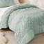 3-Piece Full/Queen Comforter Set,Sage-126254158-126254165