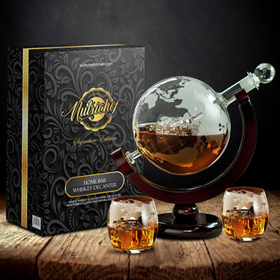 Glass 5 - Piece Whiskey Decanter Set