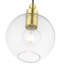 Luminaire suspendu en dome à 1 lumière-370321490