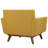 Carson Carrington Sigtuna Wooden Leg Mid-century Armchair-827474664