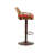 Danyu Swivel Upholstered Adjustable Height Counter Stool-2114069778