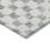 Machine Washable Indoor/Outdoor Xhevrie Gray Rug