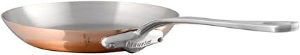 Mauviel M'150 S Frying Pan With Cast Stainless Steel Handle, 10.2-In