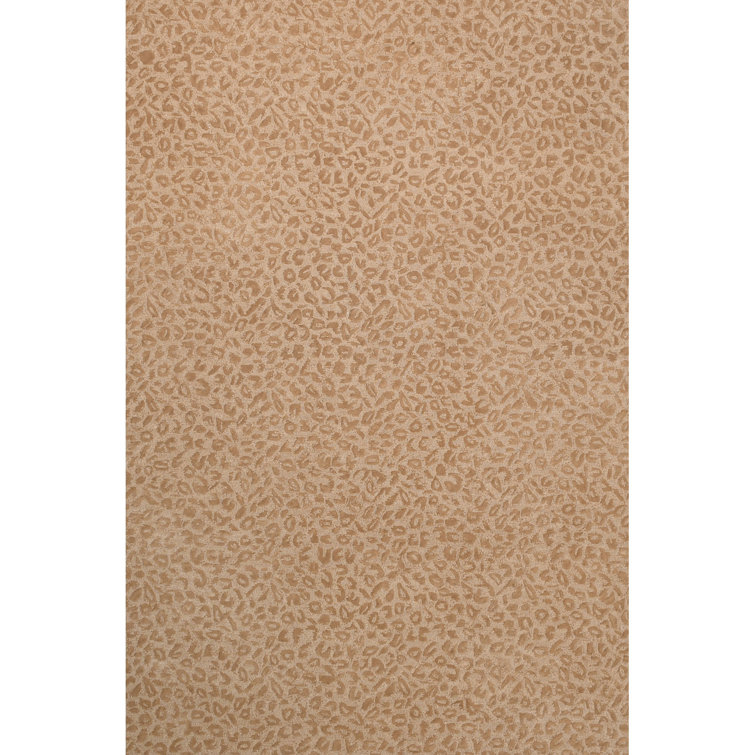 Leopardess Pecan Hand-Tufted Responsible Wool Rug