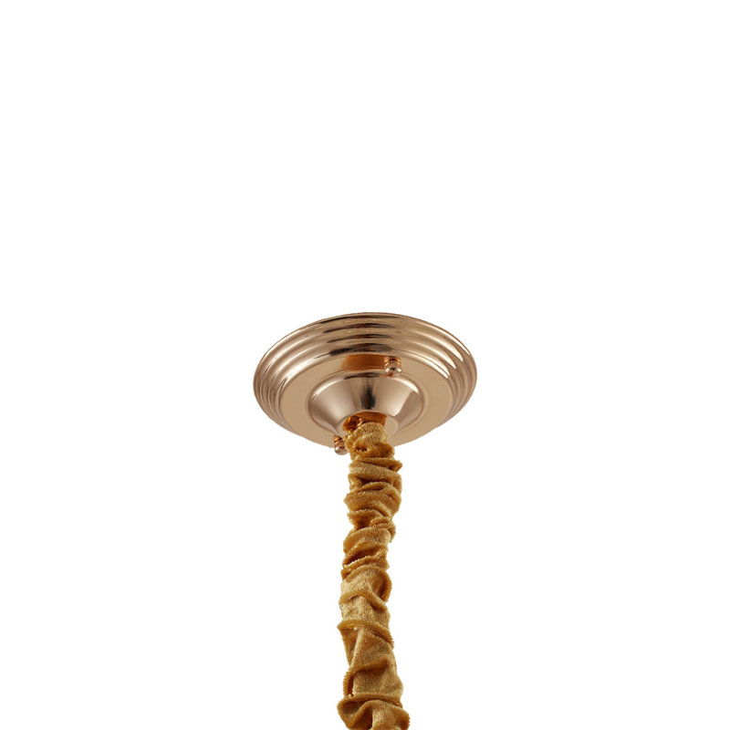 1 - Light Natural Dome Pendant