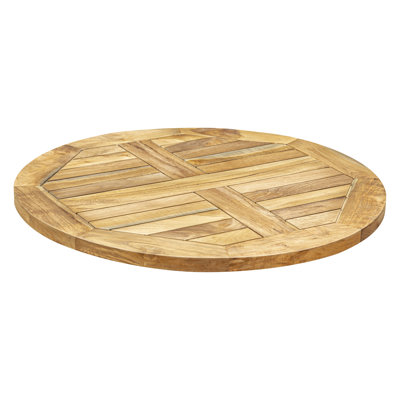 Patty Round Teak Table Top