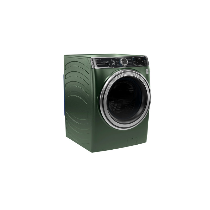 GE Profile 5.5 cu. ft. ENERGY STAR Smart Front Load Steam Washer with UltraFresh Vent System+, Smart Wash and Smart Rinse + 7.8 cu. ft. ENERGY STAR Smart Electric Dryer with Steam and Sanitize Cycle