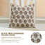 Housse de coussin en lin visqueux Fab divine, décor de maison de campagne Boho doux (Kusum)-106270065-106270070-106270066