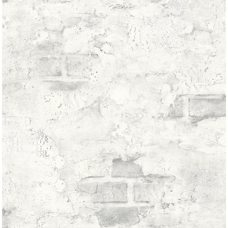 Papier peint autocollant de brique faux Stuccoisé 17 Stories
