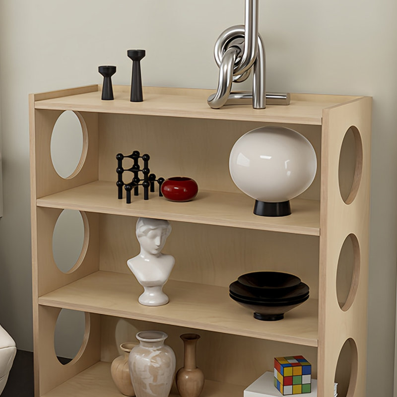 Creative and stylish bookcase, Burlywood
