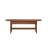 39"W Solid Oak Mid-Century Modern Coffee Table with Drawer and Storage Shelf-359090610-359090608