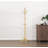 Natural Finish Classic Coat Rack Solid Wood-1676723636