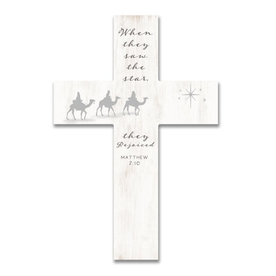 Wise Men MDF Cross