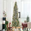 Sapin de Noël avec lumières Johvan-2141860130