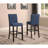 Biony Fabric Bar Stools with Nailhead Trim, Set of 2-396027665