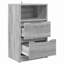 40cm W Manufactured Wood Bedside Table-762092611