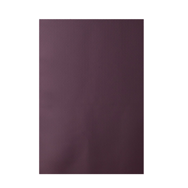Tapis mauve à tissage plat, Rectangle 3 pi x 5 pi