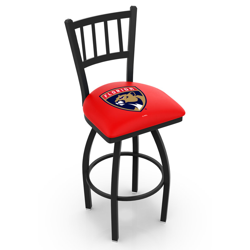 NCAA Swivel 25" Counter Stool, Florida Panthers, 25" Height