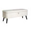 Ahkeem Velvet Upholstered Storage Bench-181688695