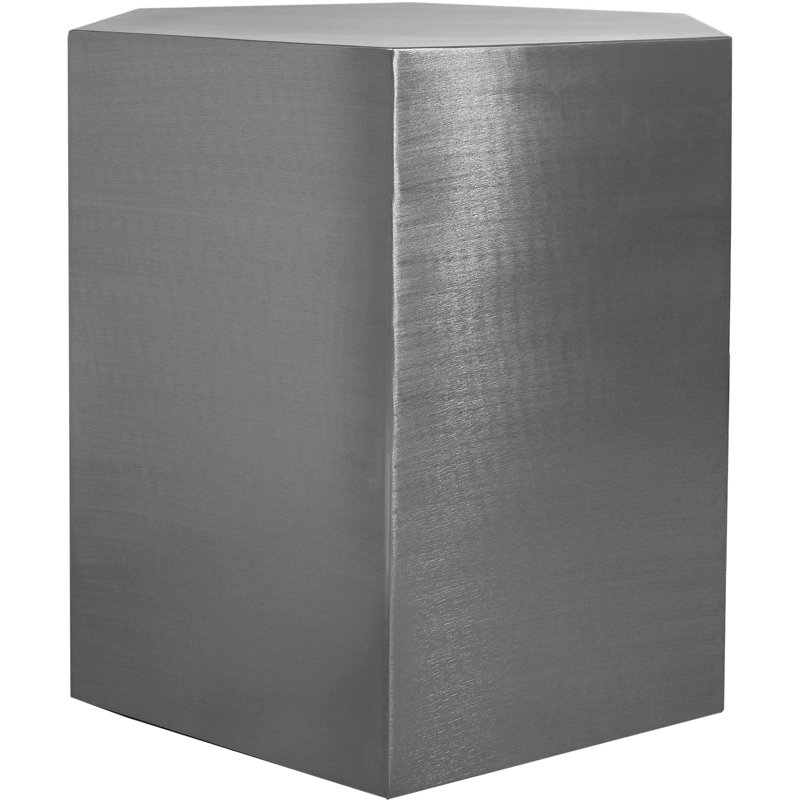 Table de bout Elem Hexagon, gris