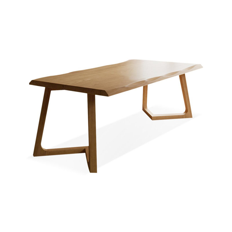 Bureau d'écriture Burlywood, H 29,53 po x l 62,99 po x P 31,5 po